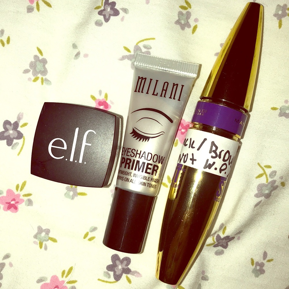 Eye kit! (Mascara, eyeshadow primer, eyeliner)